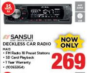 Sansui Deckless Car Radio MA13