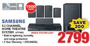 Samsung 5.1 Channel Home Theatre System HTF450