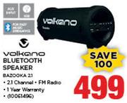 Volkano Bluetooth Speaker Bazooka 2.1