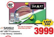 Sansui 40" LED TV
