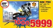 Sinotec 49" LED TV 49E3001M