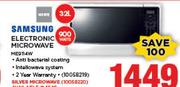 Samsung 32Ltr White Electronic Microwave Oven ME9114W