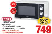 Defy 20Ltr Metallic Microwave
