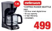 Mellerware 1.8Ltr Coffee Maker Seattle