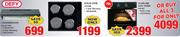 Defy Cookerhood DCH271/290+ Defy Solid Hob DHD398+ Defy Slimline 600 Oven DBO331