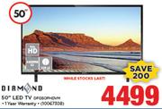 Diamond 50" LED TV DFG50FHDVM