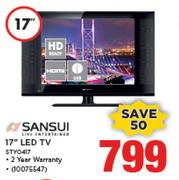 Sansui 17" LED TV STY0417