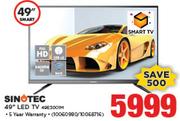 Sinotec 49" Smart LED TV 49E3001M