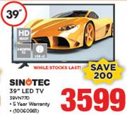Sinotec 39" LED TV 39VN77D