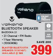 Volkano Bluetooth Speaker BAZOOKA 2.1