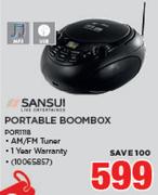 Sansui Portable Boombox 