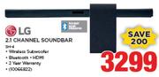 LG 2.1 Channel Soundbar SH4