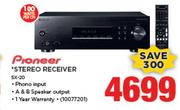 Pioneer Stereo Receiver SX-2O