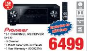 Pioneer 5.1 Channel Receiver SX-330