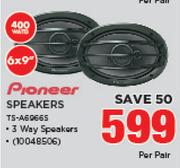 Pioneer Speakers TS-A6965-Per Pair
