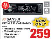Sansui Deckless Car Radio MA13