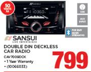 Sansui Double Din Deckless Car Radio