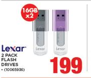 Lexar 2 Pack Flash Drives