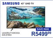 Samsung 43" UHD TV UA43RU7100KXXA