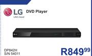 LG DVD Player DP842H