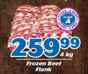 Frozen Beef Flank-4kg