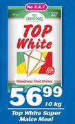 Top White Super Maize Meal-10kg Each