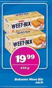 Bokomo Weet Bix-450g Each