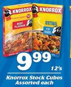 Knorrox Stock Cubes Assorted-12's Each