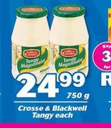 Crosse & Blackwell Tangy-750g Each