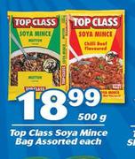 Top Class Soya Mince Bag Assorted-500g Each