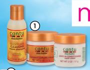 Cantu Shampoo, Leave In Conditioner Or Curling Cream-Each