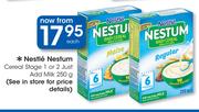 Nestle Nestum Cereal Stage 1 Or 2 Just Add Milk-250g Each