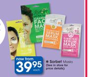 Sorbet Masks-Each
