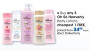 Oh So Heavenly Body Lotions(Excl.Collection)