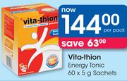 Vita-Thion Energy Tonic 60x5g Sachets-Per Pack