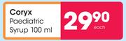 Coryx Paediatric Syrup-100ml