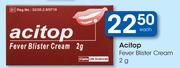 Acitop Fever Blister Cream-2g