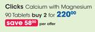Clicks Calcium With Magnesium-2x90 Tablets