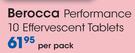 Berocca Performance 10 Effervescent Tablets-Per Pack