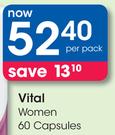 Vital Women 60 Capsules-Per Pack