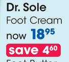 Dr. Sole Foot Cream-Each