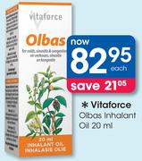 Vitaforce Olbas Inhalant Oil-20ml