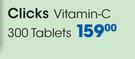 Clicks Vitamin-C-300 Tablets