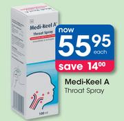 Medi-Keel A Throat Spray-Each