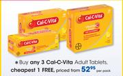 Cal-C-Vita Adult Tablets-Per Pack