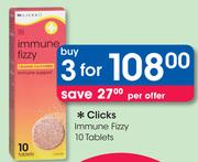 Clicks Immune Fizzy-3x10 Tablets