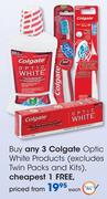 Colgate Optic White Products (Excludes Twin Packs and Kits)-Each