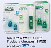 Sweet Breath Products-Each