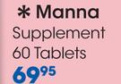 Manna Supplement-60 Tablets