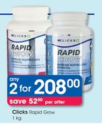 Clicks Rapid Grow-2x1kg